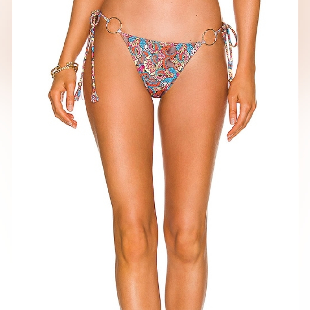 NWT Bananhot Rings Bikini Bottom in Blue
